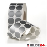 Gewebeklebepunkte / Markierungspunkte silber | HILDE24 GmbH